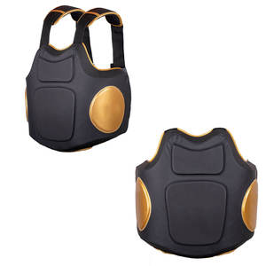 Protège-corps de boxe professionnel unisexe en cuir, modèle 2026, avec col personnalisé, poids lourd - Product Image 4