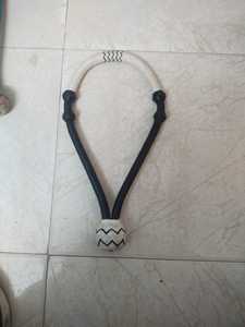 FAB LEATHERS Hackamore Western avec cordon en cuir brut pour l'entraînement sans bridon des chevaux, confortable et de haute qualité - Product Image 2