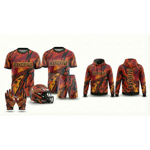 Ensembles de maillots de football pour adultes, uniformes d'équipe personnalisés, sublimation, séchage rapide, maillots de football personnalisés pour les matchs de tournoi - Product Image 2