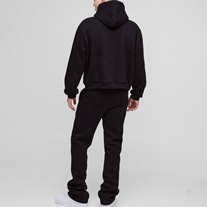 Conjunto Deportivo Oversize de Algodón Grueso Estampado para Invierno, Personalizado OEM/ODM, para Hombre - Product Image 4