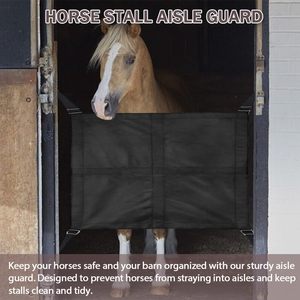 Puerta de Seguridad Profesional para Establos de Caballos – Barrera de Acero Reforzado para Puertas de Establos, Ajustable - Product Image 4
