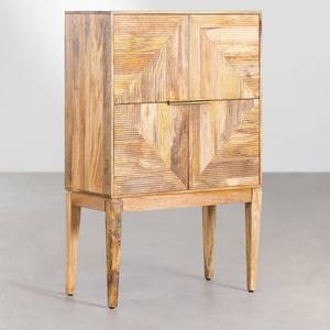 Buffet haut Vandana Grand Vista 90x40 cm en bois de manguier Baty Design - Product Image 2