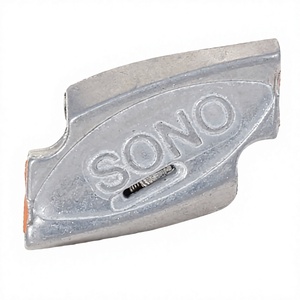 เครื่องมัดลวดอัลลอยด์อะลูมิเนียมสีเทา SONO J121 สำหรับงานอุตสาหกรรมและงาน DIY สำหรับเครื่องพรวนดิน ขนาด 40 มม. รองรับลวดขนาด 2~3.25 มม. - Product Image 1