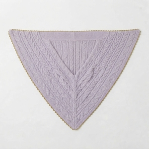 Venta al por mayor OEM ODM: Chal de punto grueso y cálido para invierno, bufanda extragrande con flecos para mujer, poncho, chales de punto con patrón personalizado - Product Image 3