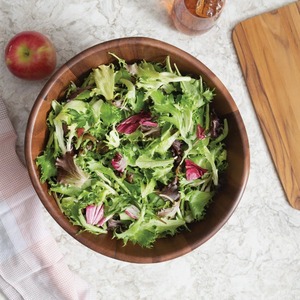 Eco Friendly Wooden Salad <b>Bowl</b> Handmade <b>Large</b> Serving <b>Bowl</b> for Dining and Buffet Use At Best Price - Product Image 3