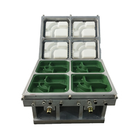 Molde Termoformado para Lonchera Desechable de Aluminio, Precisión CNC con Tolerancia de 0.02-0.05mm para Línea de Empaquetado de Comida para Llevar
