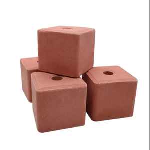 GrazePro Sel de l'Himalaya Brut Comprimé en Bloc Rose Orange Bleu Marron 2kg Nutrition du Bétail Force Osseuse Production de Lait Croissance - Product Image 5