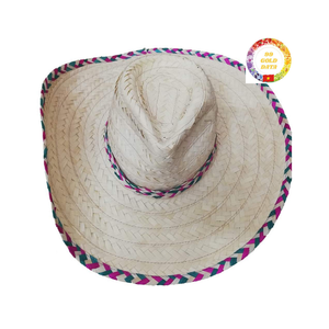Handmade Mexican <b>Hat</b> <b>Straw</b> Sombrero Bulk Supply Beach Festival <b>Hat</b> Vietnam Manufacturer Export - Product Image 5