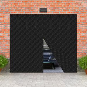 Cortina Magnética Aislante Térmica para Puerta de Garaje, Pantalla Resistente a la Intemperie para Invierno con Capacidad para Dos Autos, Cierre Magnético - Product Image 1