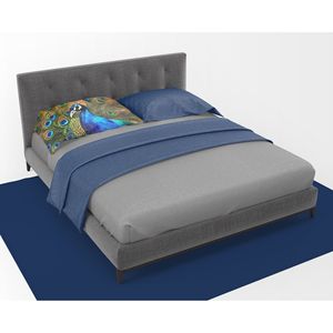 Taie d'oreiller standard de paon légère et super douce, facile à entretenir, ensembles de feuilles et de taies d'oreiller décoratives - Product Image 3