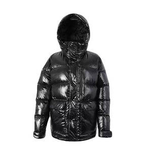 Wholesale <b>Mens</b> Lightweight Puffer Down Jacket Winter Season Hooded Streetwear Outerwear - Product Image 2