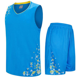 Uniforme de Baloncesto Básico de la Mejor Calidad, 100% Poliéster, Ropa Deportiva, Nuevo Diseño, Precio al por Mayor - Product Image 1