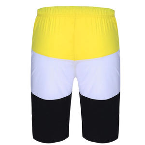 Ensemble T-shirt et short pour homme, style color block, décontracté, streetwear, deux pièces, coton jersey, ensemble assorti, logo personnalisé - Product Image 2