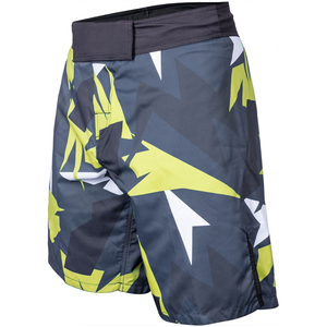 Shorts de combat MMA de haute qualité, couleur bleue, en polyester à séchage rapide, pour hommes adultes, shorts de kickboxing MMA avec ceinture à velcro - Product Image 1
