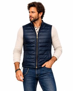 Chaleco Corto Metálico Brillante, Ropa de Moda para Mujer, Estilo Club - Product Image 1