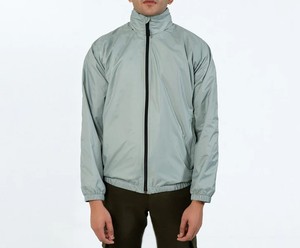 Chaqueta cortavientos de última generación, alta calidad, con logo personalizado, colores perfectos, transpirable, a prueba de viento, con exterior de poliéster, corte regular. - Product Image 3