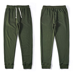 Pantalon cargo décontracté pour homme grande taille avec cordon de serrage à la taille, nouveau style, coupe ample, en coton, pour l'hiver, avec décoration de revers pour l'extérieur - Product Image 1