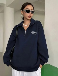เสื้อฮู้ดผู้หญิงสไตล์ญี่ปุ่น น่ารัก หวานๆ สำหรับฤดูใบไม้ผลิและฤดูใบไม้ร่วง แขนยาว แฟชั่นลำลอง เสื้อคลุม 100% ผ้าฝ้าย เป็นมิตรกับสิ่งแวดล้อม - Product Image 2