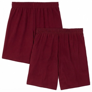 Pantalones Cortos Deportivos Casuales para Hombre, de Secado Rápido, para Gimnasio y Entrenamiento, Diseño Sólido, Cintura Media con Cordón Ajustable, Talla 6XL, Tejido Terry - Product Image 2