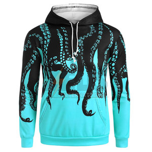 Diseña Tu Propio Logotipo, Sudadera con Capucha para Hombre, Sublimación, Mezcla de Algodón, Estilo Más Vendido - Product Image 3