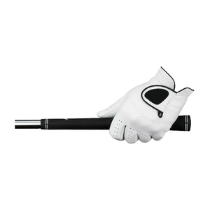 Gants de golf en cuir véritable de haute qualité avec logo personnalisé, respirants, réglables, légers, à doigts entiers, pour hommes et femmes - Product Image 3