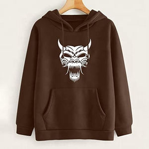 Sweat-shirts à capuche en molleton français 380 g/m² 100 % coton à épaules tombantes, best-seller, vente en gros, haute qualité, pour femmes - Product Image 3