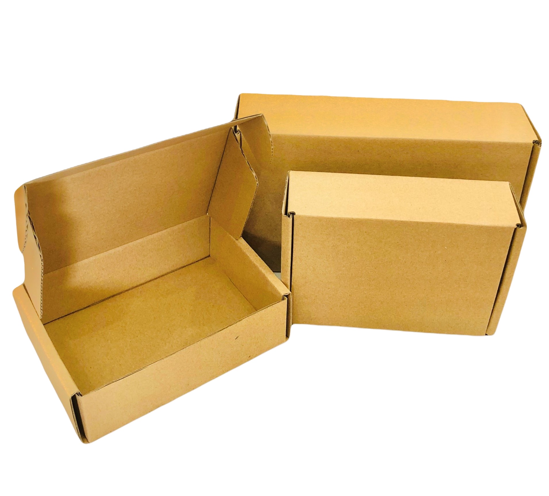 Custom Corrugated Cartons Box with Offset Printed Logo for Household Products Recyclable Self Erecting Shipping Boxes