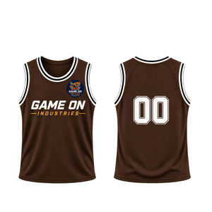 Camiseta Deportiva de Baloncesto Casual Personalizada de Talla Grande, Sublimada, Transpirable, de Malla, de Secado Rápido, para Verano - Product Image 4