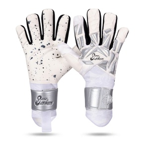 Durable Match & Training Goalkeeper Gloves with Neoprene Design, Embossed Latex Grip, and <b>Rubber</b> Injected Protection - Product Image 4