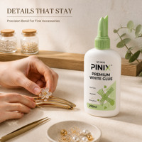Colle blanche PINIX 250g PVA lavable non toxique pour l'école, l'artisanat, le papier, le bois, les loisirs créatifs pour enfants, la menuiserie, en bouteille, vente en gros, usine, OEM