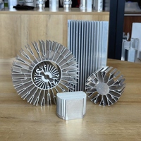Boîtier de dissipateur thermique en aluminium anodisé sur mesure, services de fraisage, pliage, découpe et soudage CNC, série 6000, tempériture T3-T8