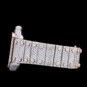 Montre-bracelet unique Hip Hop avec cadran squelette et diamants Moissanite, cadeau pour homme, prix de gros direct usine, montre résistante à l'eau - Product Image 6
