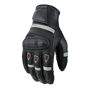 Guantes de Motocicleta de Cuero con Puño Largo, Aislantes Térmicos, Impermeables, para Invierno, Motocross, Unisex - Product Image 6