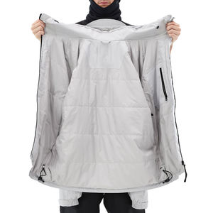 The Norrth Face Custom <b>Men</b> Grey Black Waterproof Ski Jacket Hooded Winter Thermal Snowboard Coat Outdoor Sports - Product Image 6