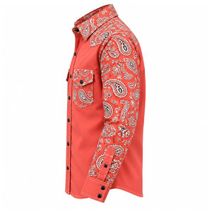 Chemise de travail légère ignifuge à boutons, dos ventilé en maille, zones sous les bras imperméables, grande taille, haute visibilité, vêtement de sécurité résistant aux flammes - Product Image 4
