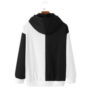 Venta caliente de alta calidad de los hombres 100% de algodón de ajuste Regular sudaderas con capucha bordado personalizado polar sólido transpirable otoño - Product Image 2
