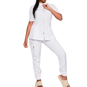 Ventes en gros d'uniformes d'infirmières personnalisés, ensembles de blouses médicales de haute qualité en rayonne pour toutes les tailles, hôpital - Product Image 4