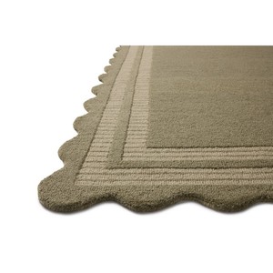 Classic Rectangle Area Rug Solid Color Wool Polyester Flat Weave Non <b>Slip</b> Backing Living Room Floor <b>Mat</b> Thin Thickness - Product Image 2