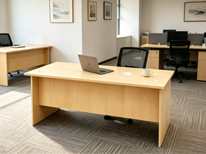 Escritorio de Oficina Rectangular Moderno de Madera, Diseño Minimalista, Independiente, Estable, Uso Comercial, Sistema de Oficina AY V-GT China DIY - Product Image 1