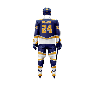 Ice Hockey Uniform High Quality Jersey And Pants Premium <b>Athletic</b> Clothing For Professional Teams Recreational Clubs School - Product Image 2