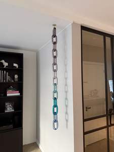 Chaîne en résine pour suspension de luminaire, support de lampe de plafond, décoration intérieure, extension de lustre, ornement de quincaillerie intérieure - Product Image 5