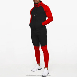 2025 hommes décontracté sport costume imprimé transfrontalier automne hiver survêtement couleur correspondant vêtements de sport survêtements - Product Image 4