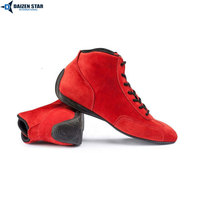 Zapatos Profesionales para Carreras de Karts DAIZEN STAR INTERNATIONAL DSI-KTS-003, Ligeros, Impermeables, Transpirables, de Media Caña, con Gran Agarre