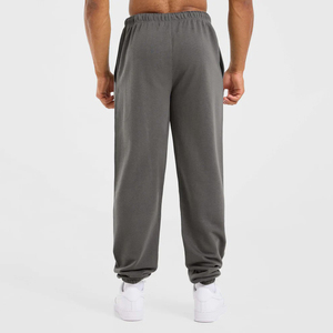 Soft Fabric Wholesale Custom Logo <b>Men's</b> Cotton Sweatpants Elastic Cuffed Leg With Side Pockets Casual Joggers Wears At Low Price - Product Image 1