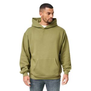 Sweat à capuche épais et épais pour hommes, 400Gsm, logo personnalisé, coton éponge français, sweat à capuche surdimensionné pour hommes - Product Image 1