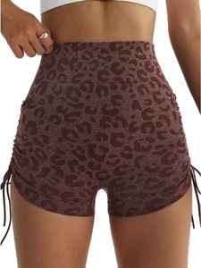 Women Nylon Yoga Cycling Shorts High Elasticity Bare Feel Tight Summer Biker Shorts Non See Through Workout Sports <b>Pants</b> - Product Image 4
