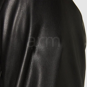 Made In High Quality Material Breathable Quick Dry <b>Men</b> <b>Leather</b> <b>Jacket</b> Best Selling <b>Leather</b> Winter <b>Jacket</b> For <b>Men</b> - Product Image 5