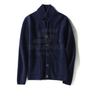 Cardigan pour homme, boutonné devant, en tricot, décontracté, à porter au quotidien, mode hiver, cardigan pour homme - Product Image 6