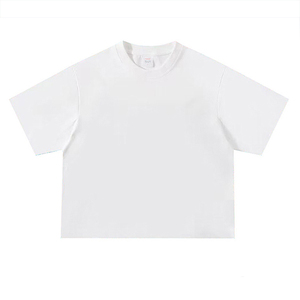 T-shirt Oversize Premium Personnalisé Imprimé Uni 240 GSM 100% Coton Respirant Épaules Tombantes Streetwear Fabricant OEM ODM - Product Image 2