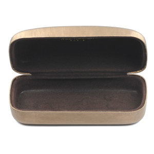 Étuis à lunettes de soleil luxueux en cuir PU avec matériau en fer, étui à lunettes de qualité supérieure - Product Image 3